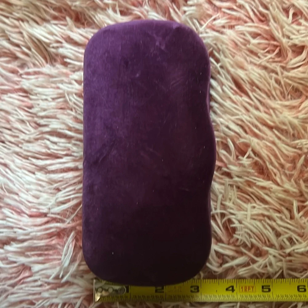 Gucci eggplant scalloped